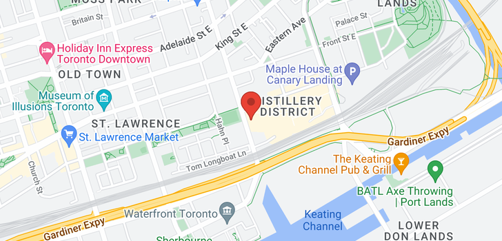 map of #713F -39 PARLIAMENT ST